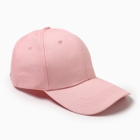 Кепка женская однотонная MINAKU цвет нежно-розовый, р-р 58 Кепка женская однотонная MINAKU цвет нежно-розовый, р-р 58