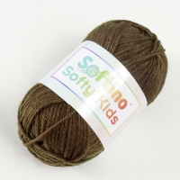 Пряжа 100% акрил "Softy Kids" 90м &plusmn;5м 50 гр цвет 59 болотный