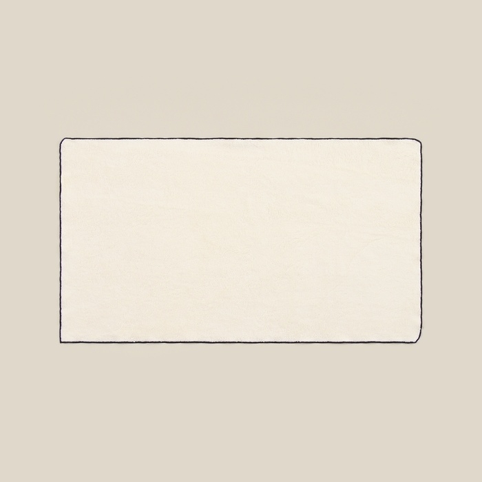 Полотенце махровое SL HOME: Black Frame "Айвори" 30х60 см, 100% хлопок, 470 г/м2