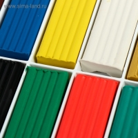 Пластилин GLOBUS "Классический", 18 цветов, 360 г, со стеком Пластилин GLOBUS "Классический", 18 цветов, 360 г, со стеком