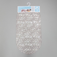 Коврик противоскользящий в ванну на присосках Доляна &laquo;Шампанское&raquo;, 33&times;64 см, цвет МИКС