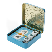 Настольная игра &laquo;Пластиковые кубики. Где мой кот?&raquo;, жестяная коробочка