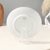 Тарелка декоративная "Париж", с рисунком на холсте, D = 20 см Тарелка декоративная "Париж", с рисунком на холсте, D = 20 см