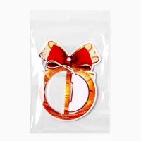 Ёлочная игрушка новогодняя «Елочный шар», на Новый год, 8 х 10,4 см Ёлочная игрушка новогодняя «Елочный шар», на Новый год, 8 х 10,4 см