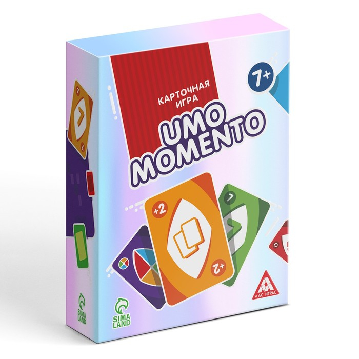 Настольная игра на реакцию и внимание &laquo;UMO momento&raquo;, 70 карт, 7+