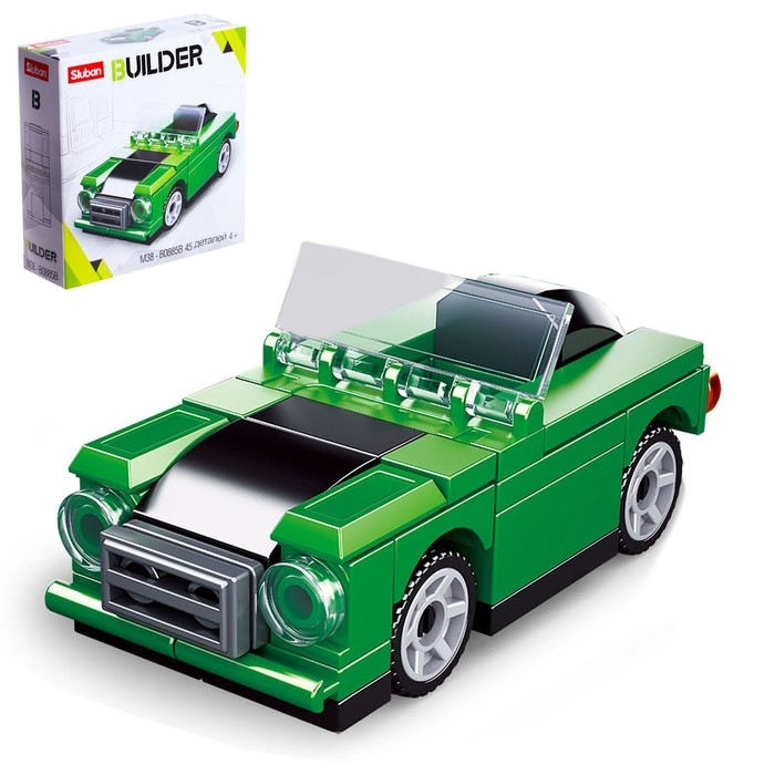 Конструктор &laquo;Тачки&raquo;, 4 вида МИКС