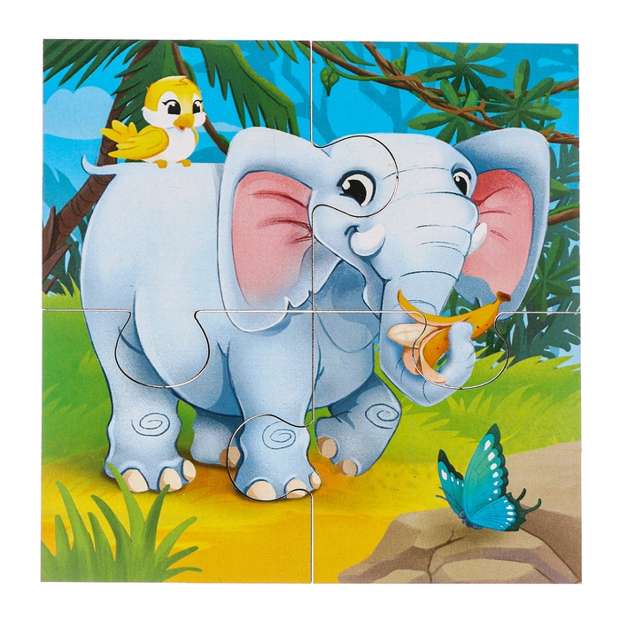 Пазлы &laquo;Зоопарк&raquo;