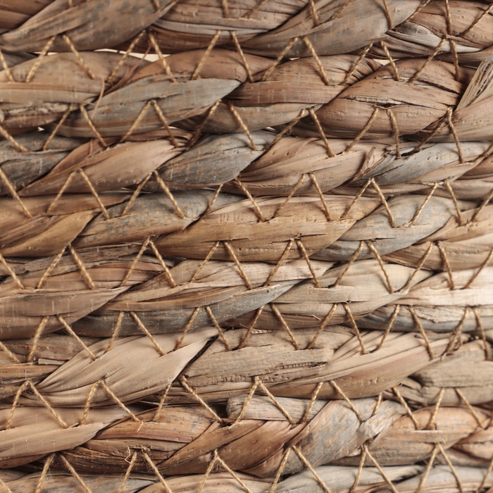 Набор корзин из 4 шт, 46x32x12, 42x29x10, 36x25x8, 30x21x7 см, рогоз