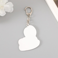 Брелок акрил "Змей с глобусом" 5,8х5 см Брелок акрил "Змей с глобусом" 5,8х5 см