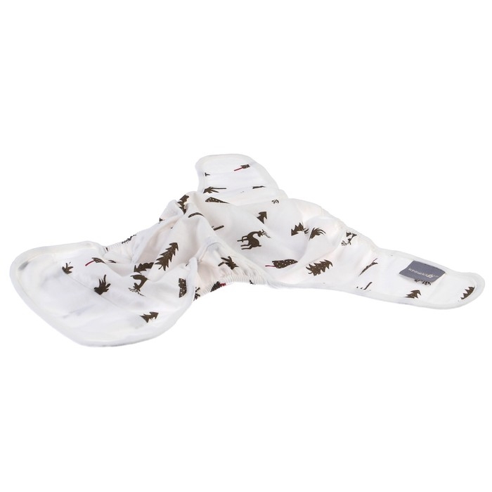 Трусики-подгузник, многоразовый, &laquo;Елочки&raquo;, размер М, Крошка Я