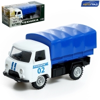 Машина металлическая &laquo;УАЗ 452. Полиция&raquo;, инерция, 1:43