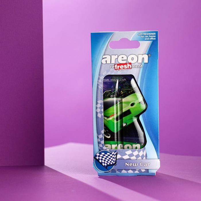 Ароматизатор на зеркало Areon Refreshment гелевый, новая машина 704-025-909