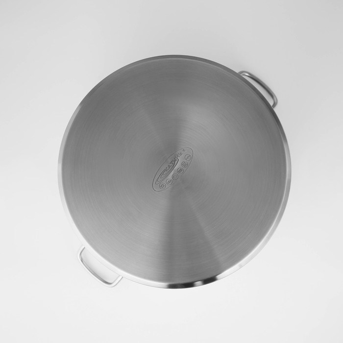 Кастрюля &laquo;Общепит&raquo;, 20 л, d=32 см, h=25 см, капсульное дно, индукция