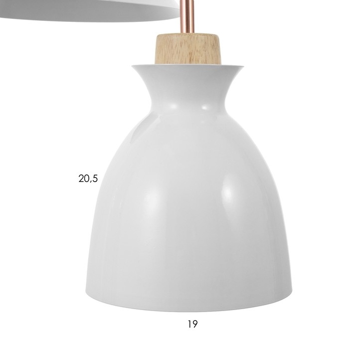 Светильник BayerLux Светильник BayerLux "Вармо" 3хЕ27 40Вт белый 41х41х25-125см