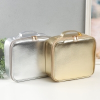 Шкатулка кожзам для косметики "Сумочка. Сияние"  МИКС  26х24х9 см