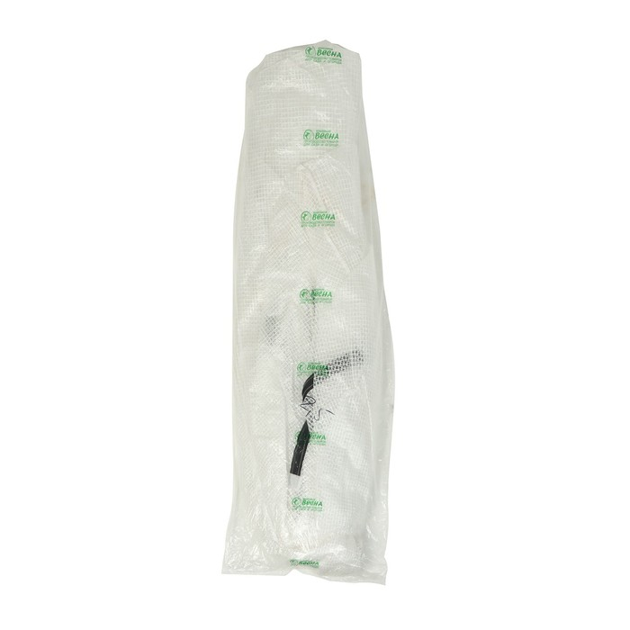 Теплица, 6,1 &times; 2,45 &times; 2,1 м, оцинкованный металл, профиль d = 25 мм, чехол из армированной плёнки 120 мкм