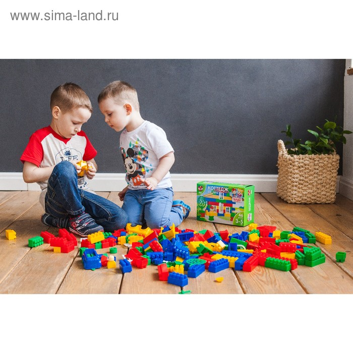 Конструктор &laquo;МОЙ ГОРОД: коттедж&raquo;, 46 деталей