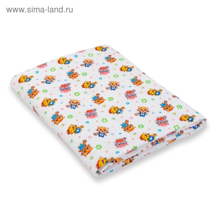 Набор пелёнок фланелевых (5 шт.), размер 120х90см, МИКС, К729-05 Набор пелёнок фланелевых (5 шт.), размер 120х90см, МИКС, К729-05