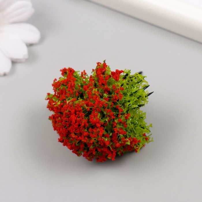 Искусственное растение для творчества пластик Искусственное растение для творчества пластик "Огненное дерево" 6 см