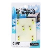 Мормышка Муравей лайм, чёрная полоска + шар гранен золото, вес 0.3 г Мормышка Муравей лайм, чёрная полоска + шар гранен золото, вес 0.3 г