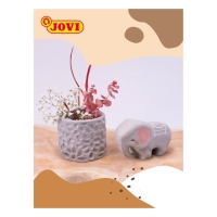 Масса для лепки JOVI, самозатвердевающая, полимерная, 250 г, серая