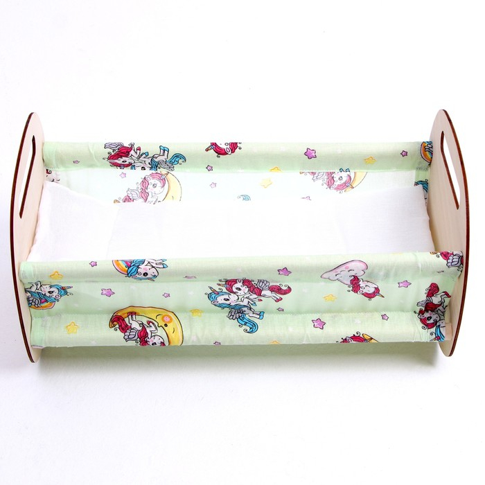 Кроватка &laquo;Люлька&raquo;, с текстилем, МИКС