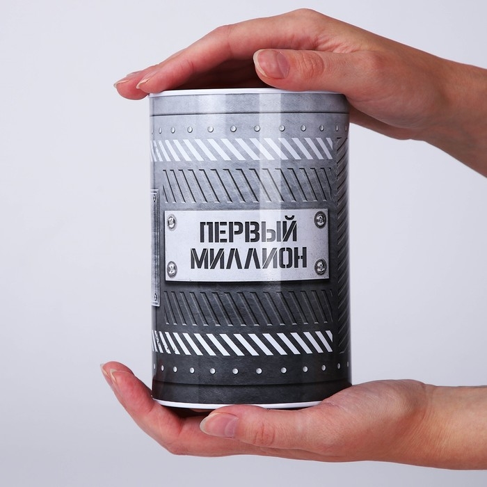 Копилка «Первый миллион», 10 х 15,5 см. Копилка «Первый миллион», 10 х 15,5 см.