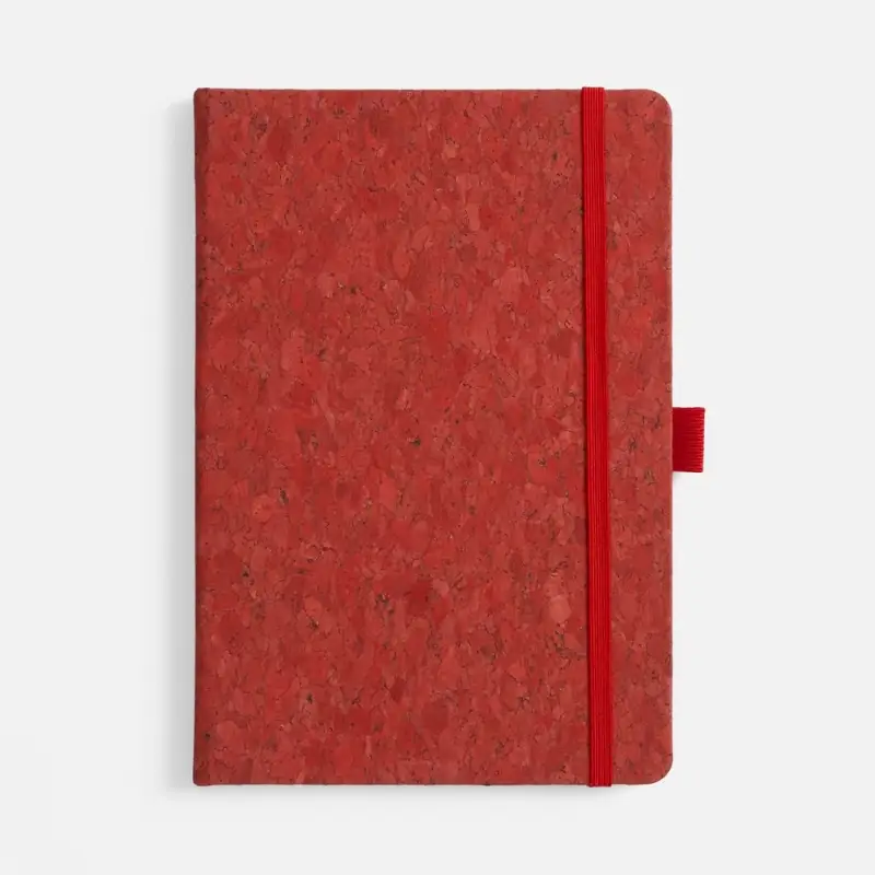 Блокнот Cork County, красный