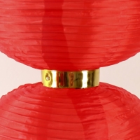 Сувенир текстиль, металл "Три китайских фонарика" 20х20х55 см Сувенир текстиль, металл "Три китайских фонарика" 20х20х55 см