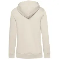 Толстовка с капюшоном женская BNC Inspire (Organic), молочно-белая, размер XL