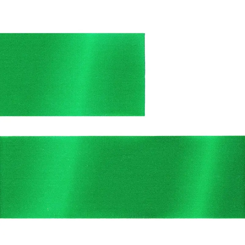 Лента сатиновая Satin 35 XXL, зеленая, 250 см