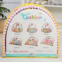 Развивающий коврик с дугами &laquo;Слоник и друзья&raquo;, 5 элем. с музыкой, Крошка Я