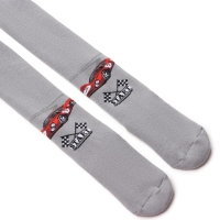 Колготки детские махровые С661(С)-2126 цвет серый, рост 104-110