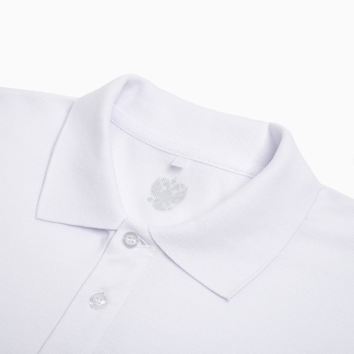 Поло с длинным рукавом President, размер M, цвет белый Поло с длинным рукавом President, размер M, цвет белый