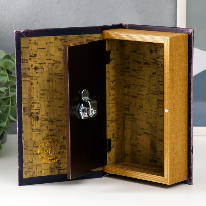 Сейф шкатулка книга Сейф шкатулка книга "Ревизор" 21х13х5 см