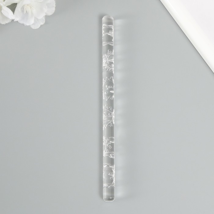 Скалка для творчества акрил Скалка для творчества акрил "Солнце"16х1 см