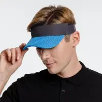 Козырек Grand Slam, темно-серый с синим