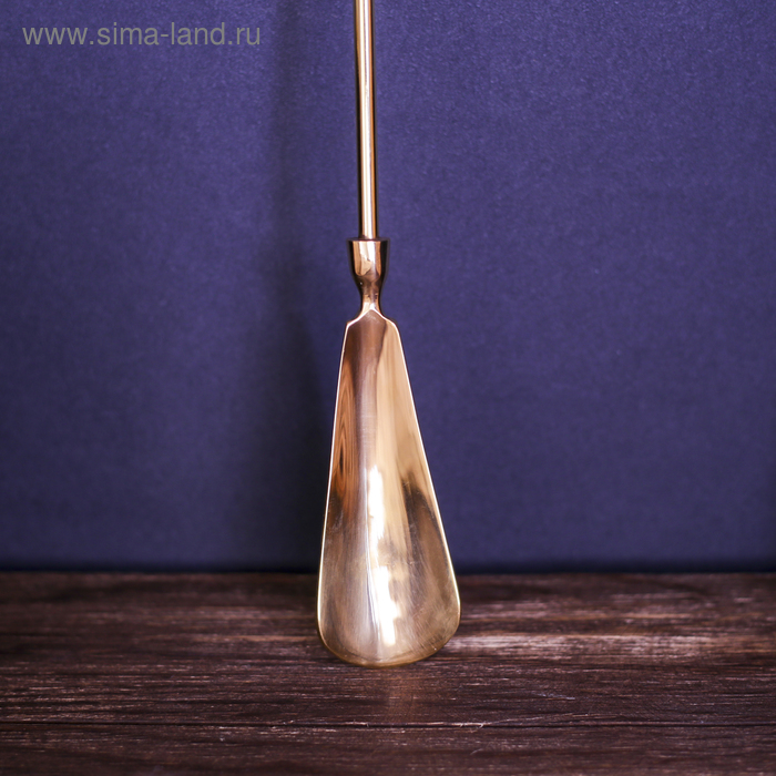 Ложка для обуви Ложка для обуви "Корона" 53х4,5х1,5 см