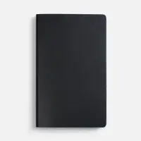 Ежедневник Trait, недатированный, черный с голубым Ежедневник Trait, недатированный, черный с голубым