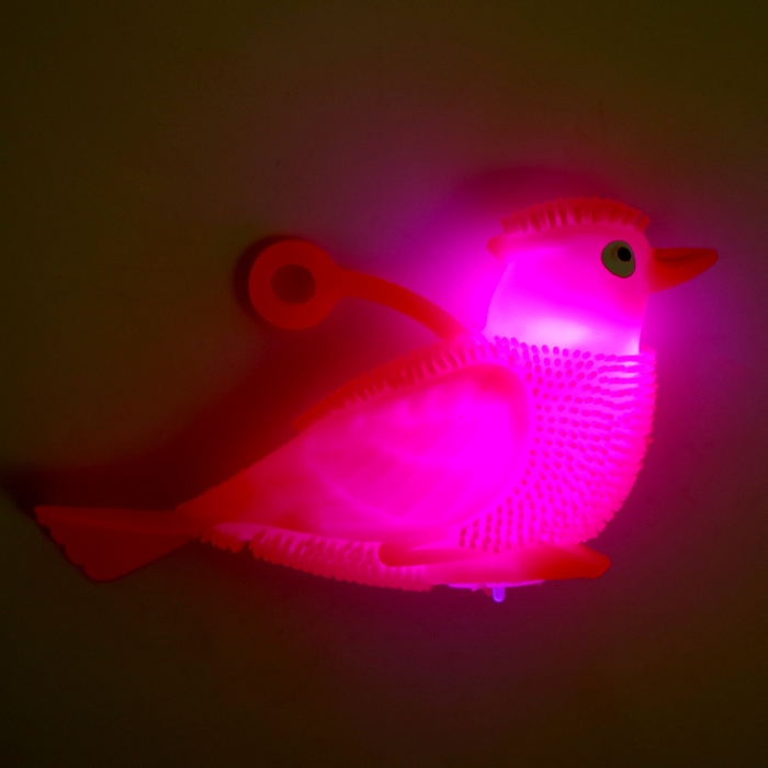 Ёжка «Голубь» световой, цвета МИКС Ёжка «Голубь» световой, цвета МИКС