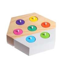 Развивающий набор цилиндров Монтессори, 30 × 30 × 5 см Развивающий набор цилиндров Монтессори, 30 × 30 × 5 см