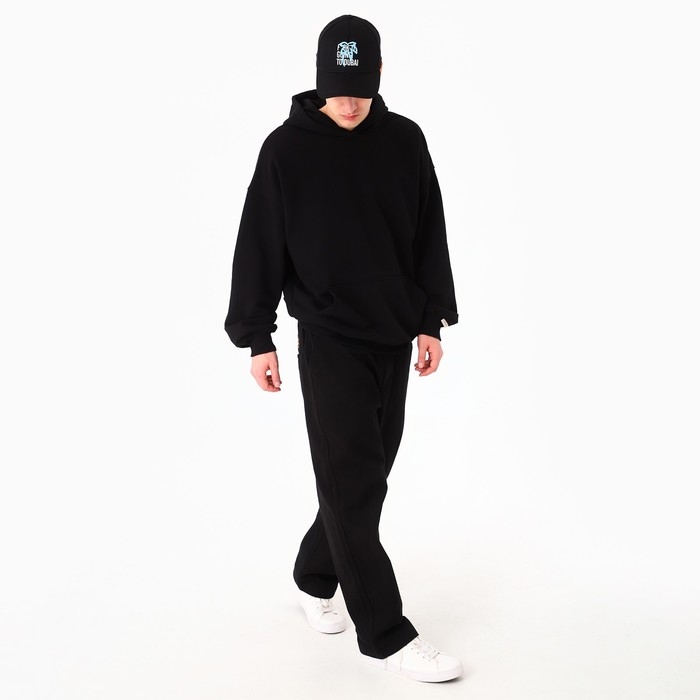 Кепка мужская &laquo;Пальма&raquo;, цвет чёрный, р-р 56