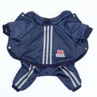 Комбинезон "Спорт" с светоотрожающими полосами, размер S (ДС 25, ОГ 35, ОШ 25см), тёмно-сини Комбинезон "Спорт" с светоотрожающими полосами, размер S (ДС 25, ОГ 35, ОШ 25см), тёмно-сини