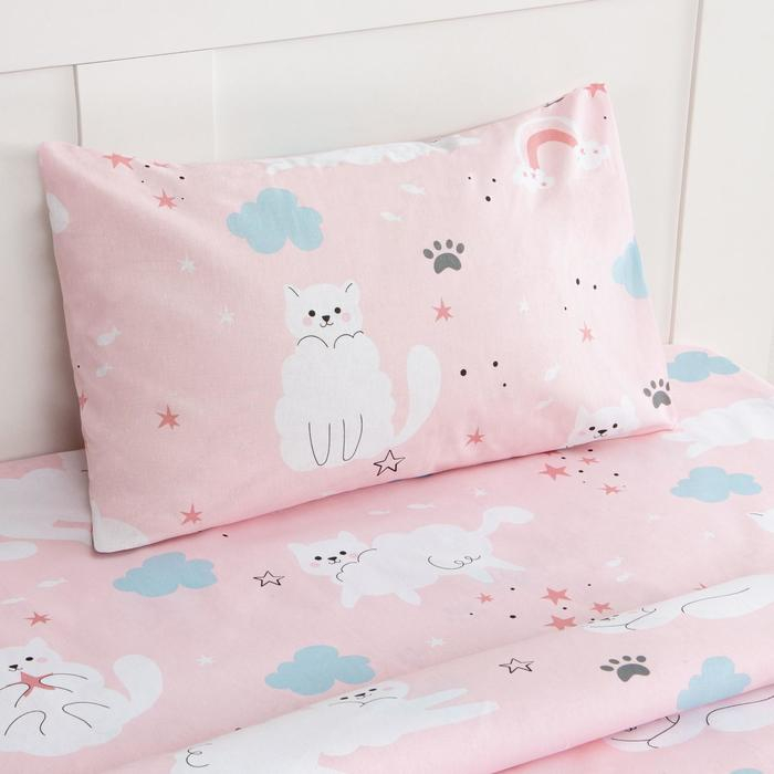 Постельное белье "Этель" 1,5 сп Sweet cats 143х215 см, 150х214 см, 50х70 см -1 шт, 100% хлопок, бязь