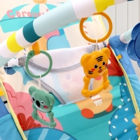 Набор 2 в 1 качель и коврик &laquo;Утёнок&raquo;, световые, звуковые эффекты, цвет синий