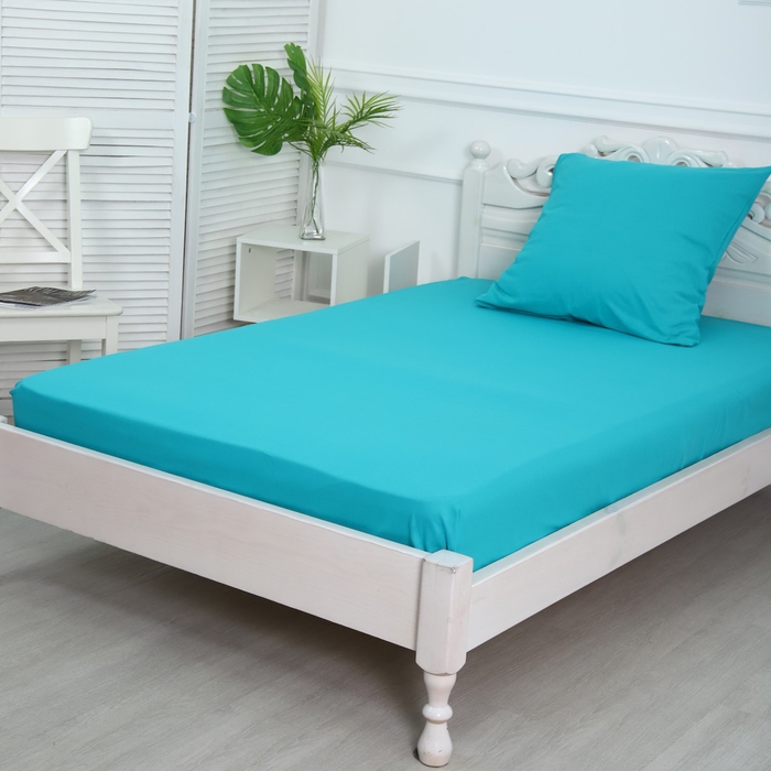 Комплект 1.5сп Изумруд 3-8 (простыня 150х215см, наволочка 70х70см) бязь 120г/м, хл100%