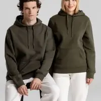 Толстовка с капюшоном унисекс King, хаки, размер XS Толстовка с капюшоном унисекс King, хаки, размер XS