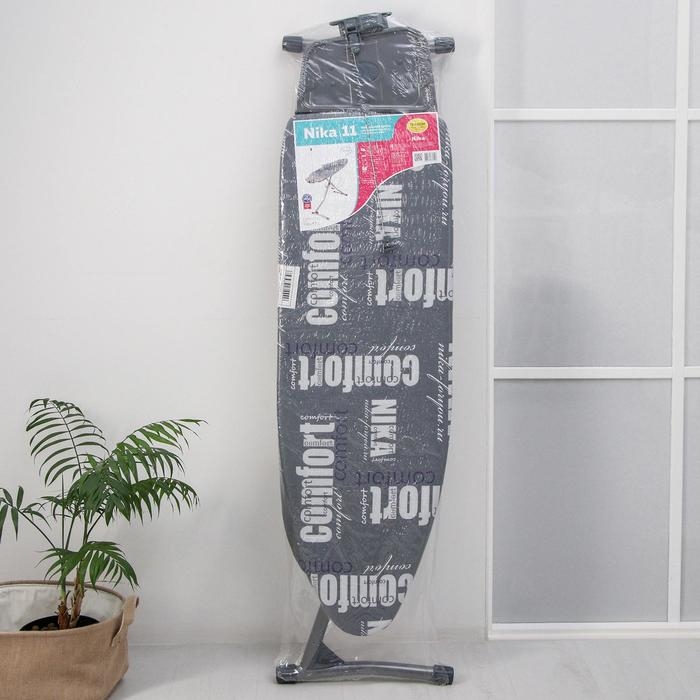 Доска гладильная Nika &laquo;Ника 11 тефлон&raquo;, 123&times;40 см, регулируемая высота до 100 см, рисунок микс