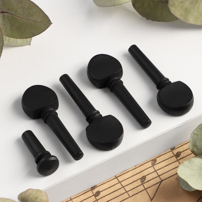 Набор колков для скрипки Music Life 1/4, 4 штуки Набор колков для скрипки Music Life 1/4, 4 штуки