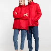 Ветровка унисекс Shift красная, размер L